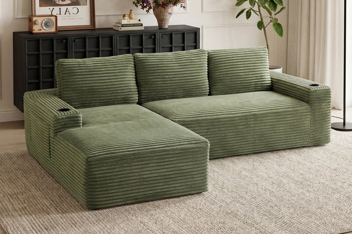 PENZARO 104" Left Chaise Sofa