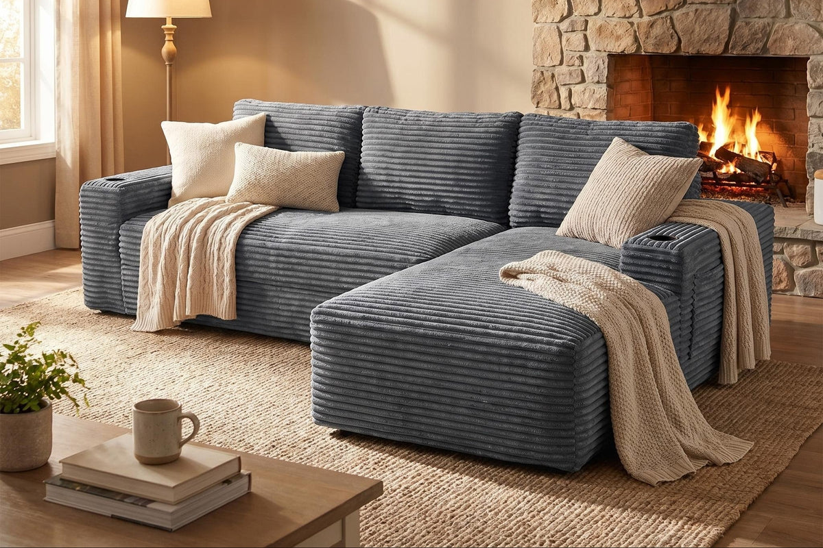 PENZARO 104" Right Chaise Sofa