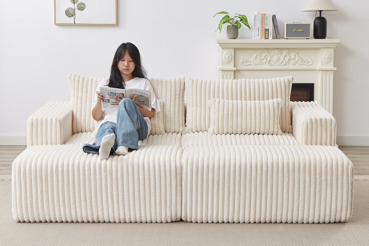 OPHELIA 87&quot; Oversized Sofa