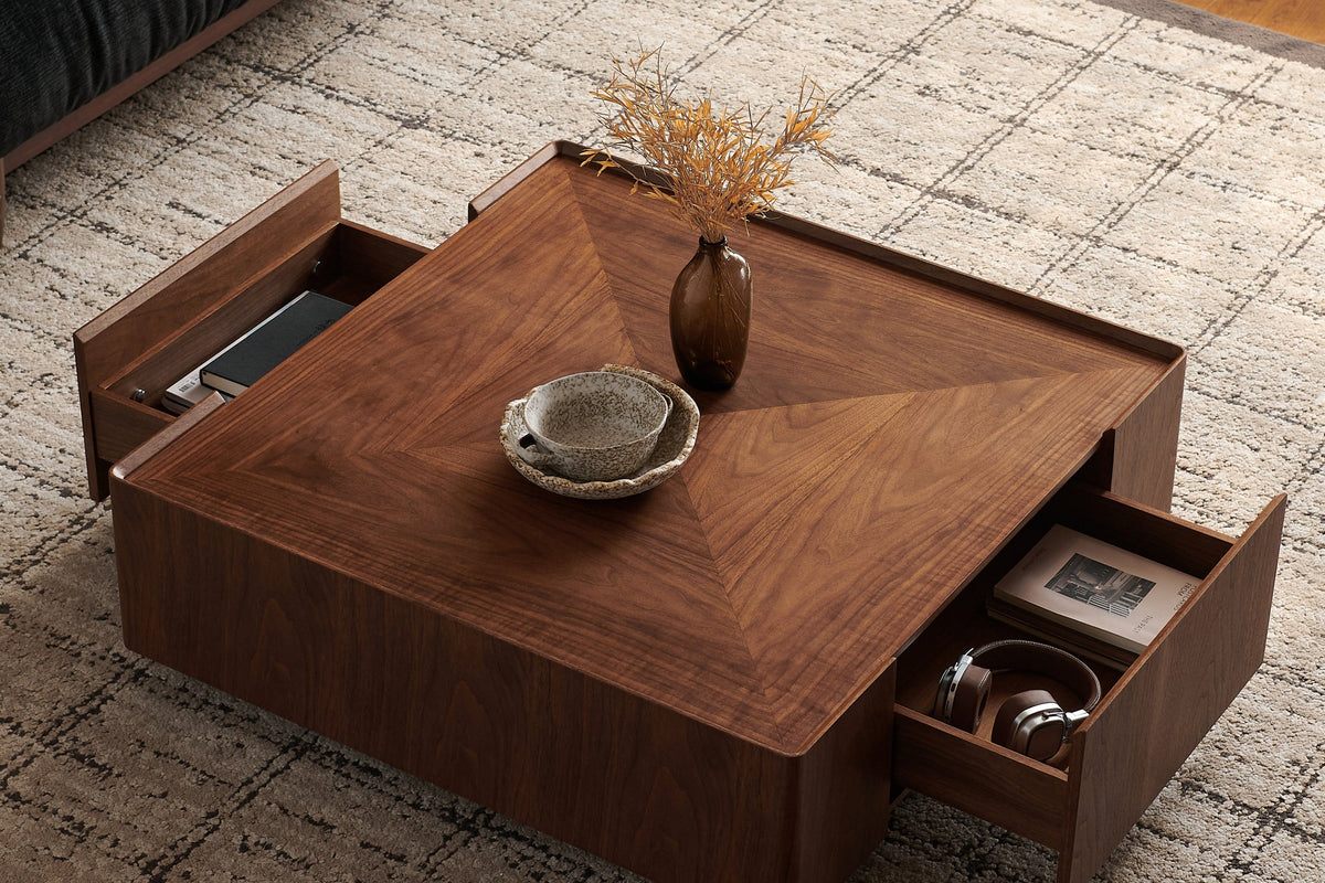BRENZIA 39" Coffee Table - Square