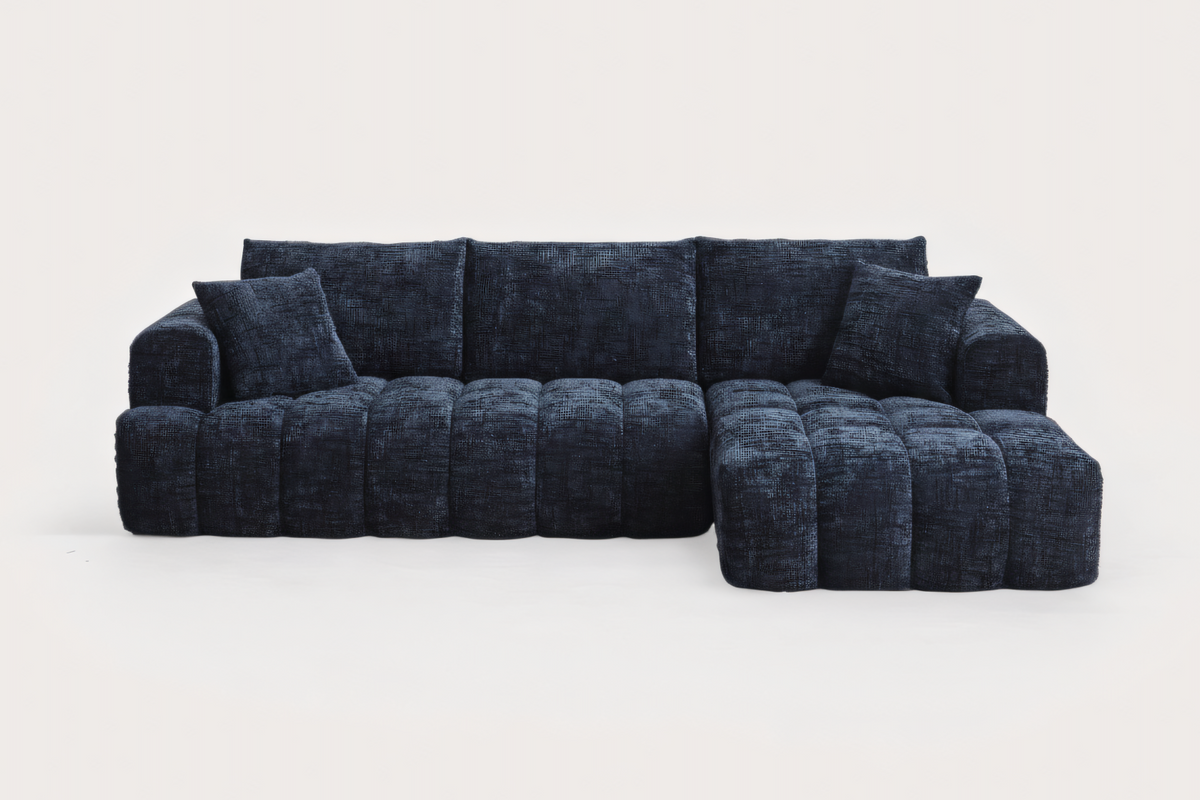 ELARA 108" Chenille Right Chaise Sofa