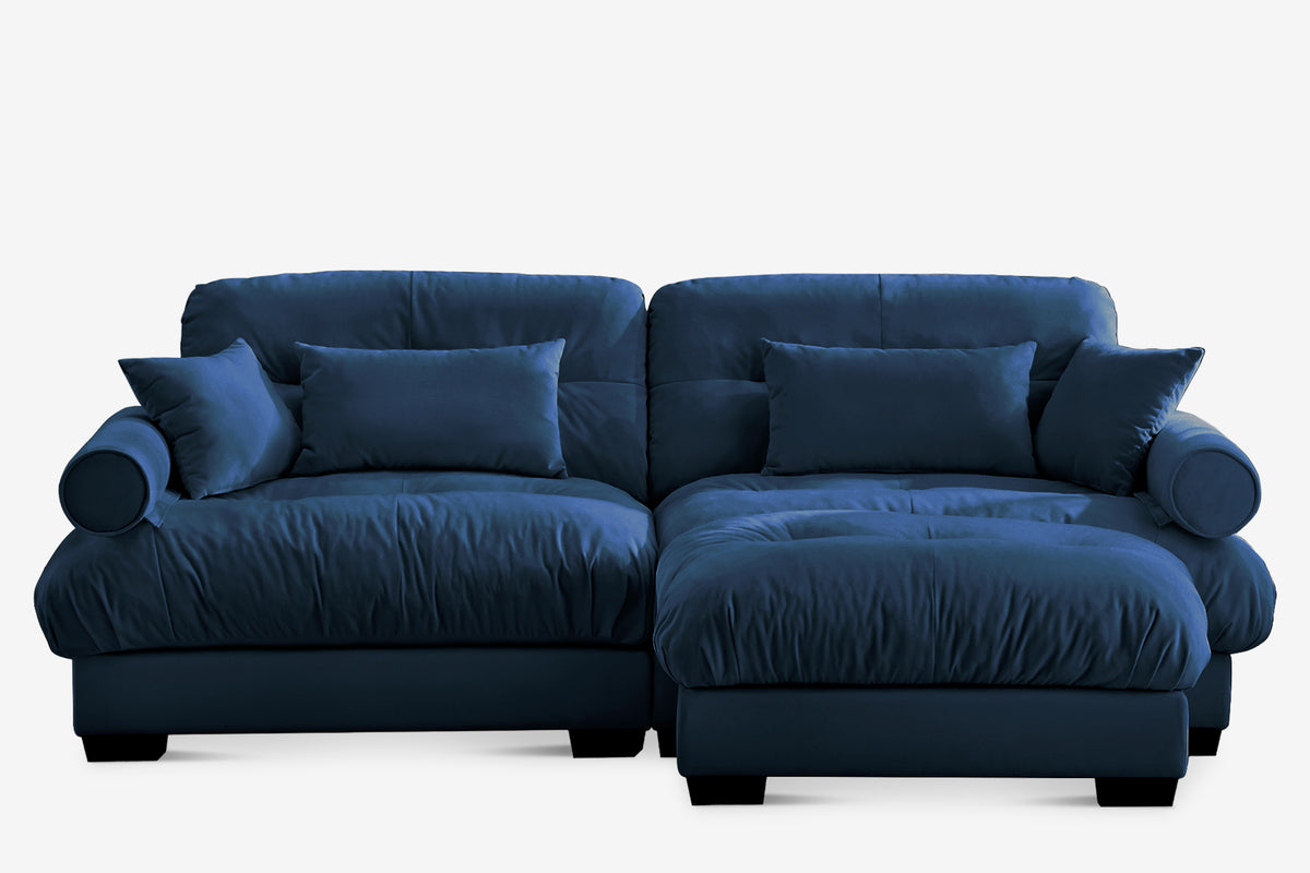 CLOUDIES 94&quot; Loveseat with 1 Ottoman