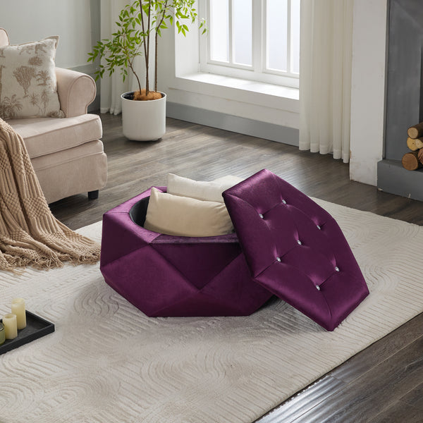 TARON Storage Ottoman