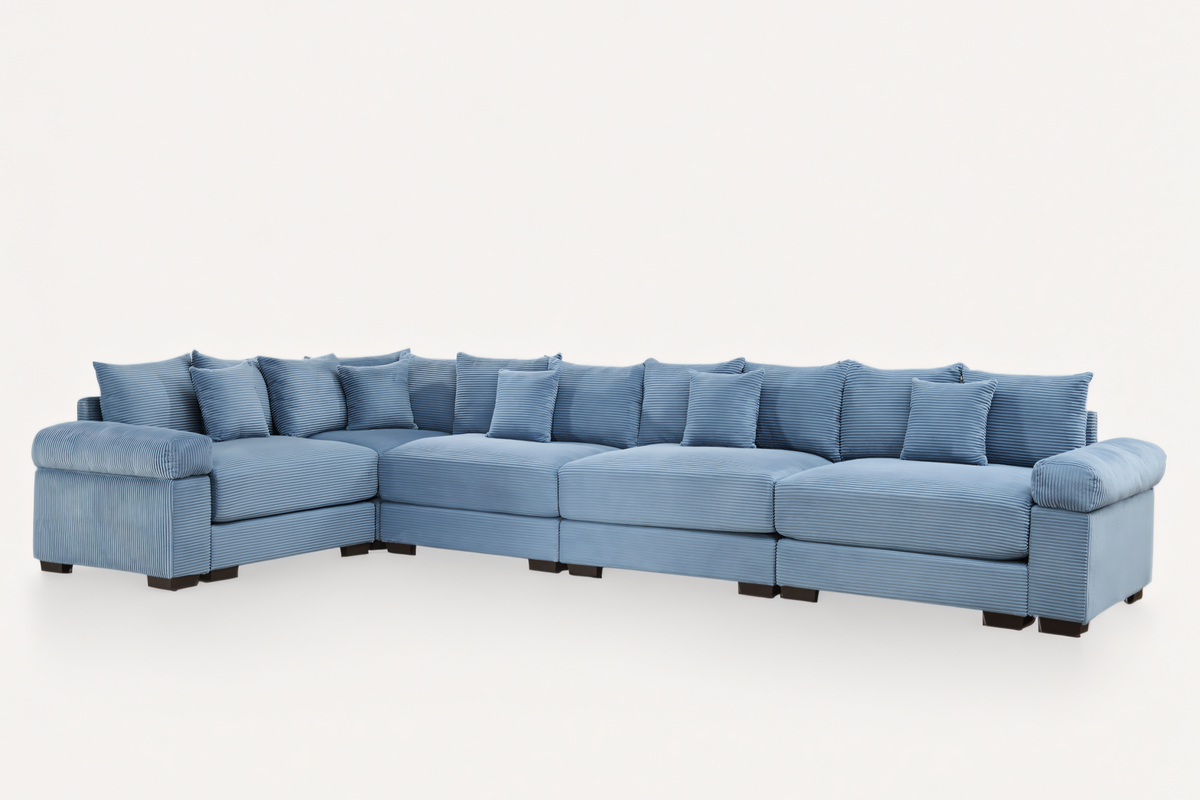 DESEO 233&quot; Sectional Sofa