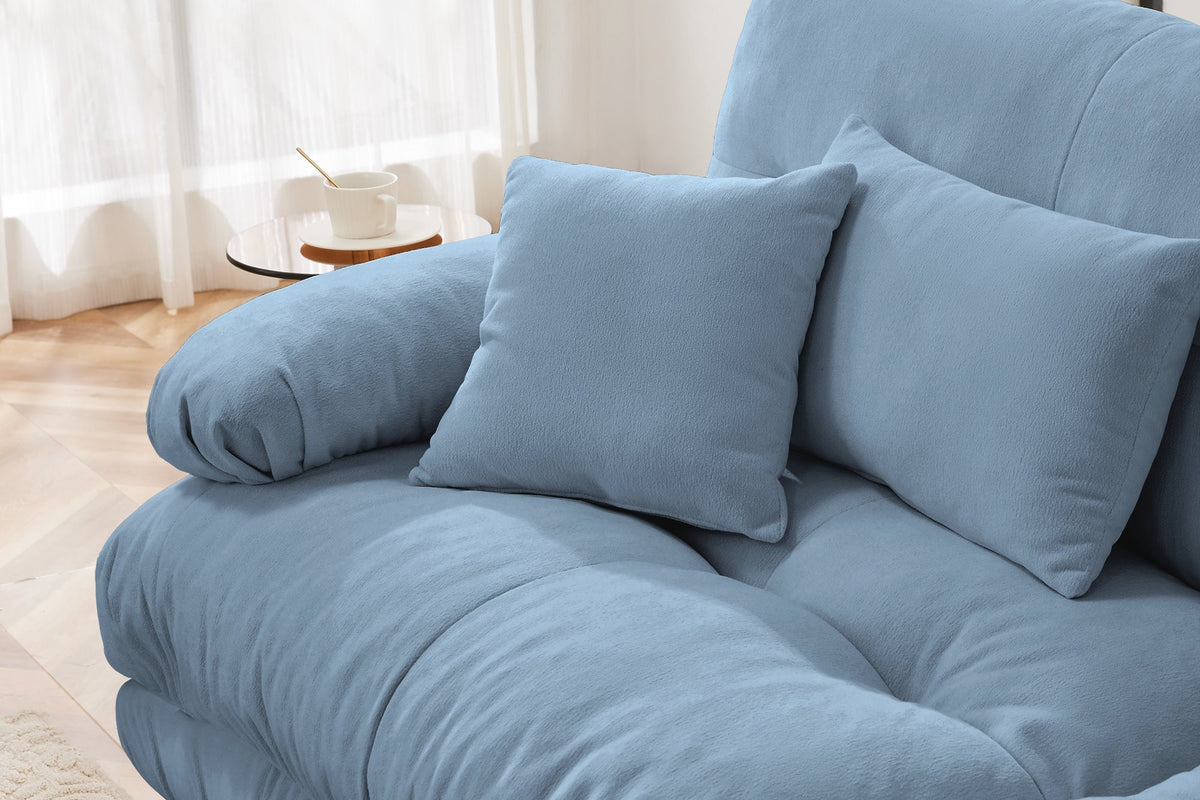 CLOUDIES 134&quot; Sofa 3 Seater with 2 Ottoman