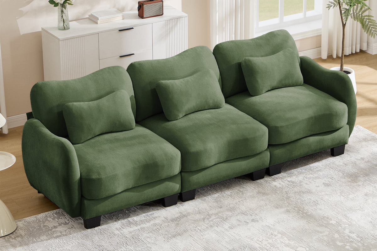 WAVE 101" 3-Seater Sofa