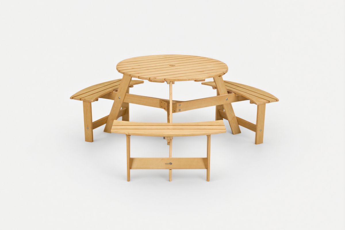 NOVIA 6 Seaters Outdoor Round Set