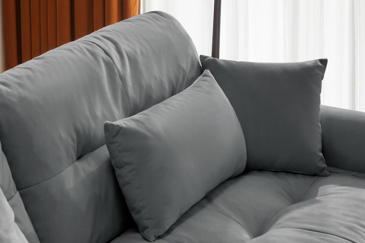 CLOUDIES 134&quot; 3 Seater Sofa with 1 Ottoman