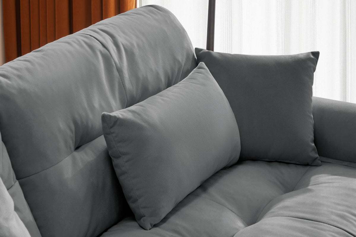 CLOUDIES 173&quot; 4 Seater Sofa with 2 Ottomans