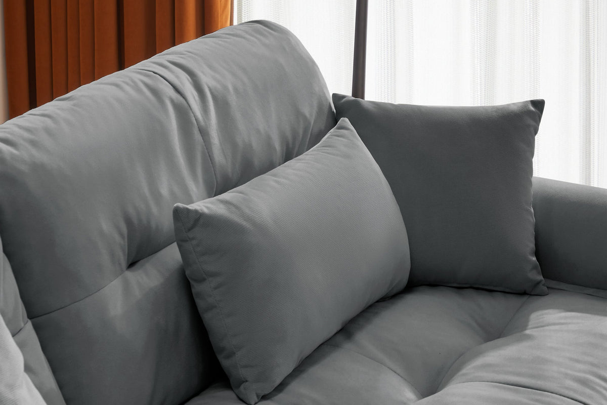 CLOUDIES 134&quot; 3 Seater Sofa with 2 Ottomans