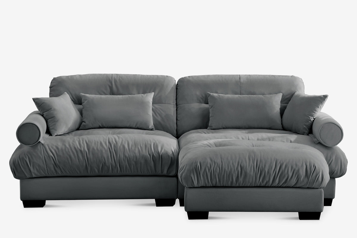 CLOUDIES 94&quot; Loveseat with 1 Ottoman