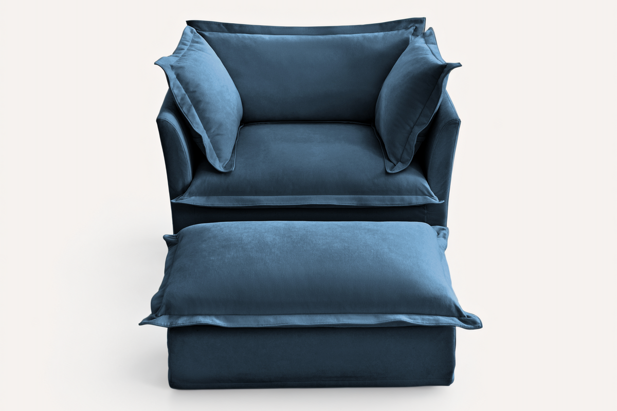 REVIX 49" Chair with 1 Ottoman