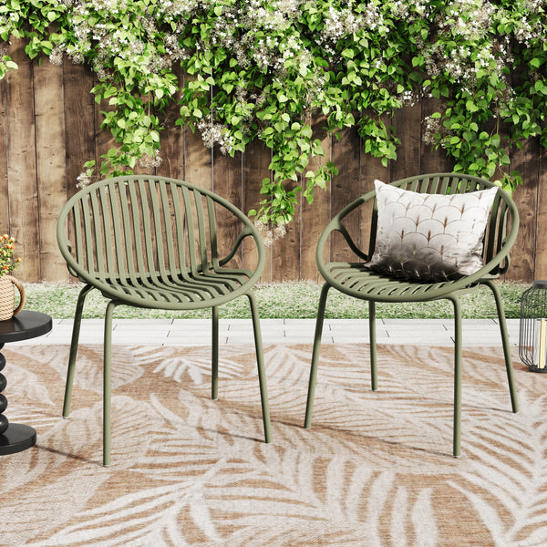 HERON Patio Dining Chairs Set