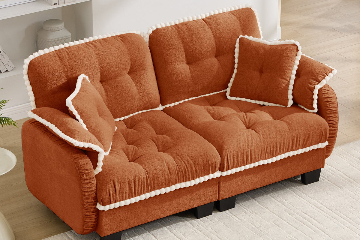 SANDRA 70" Loveseat Sofa