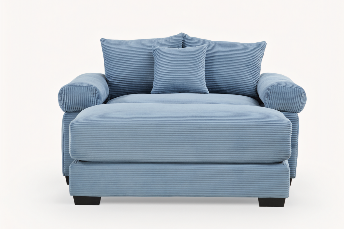 DESEO 54&quot; Sofa Chair with 1 Ottoman