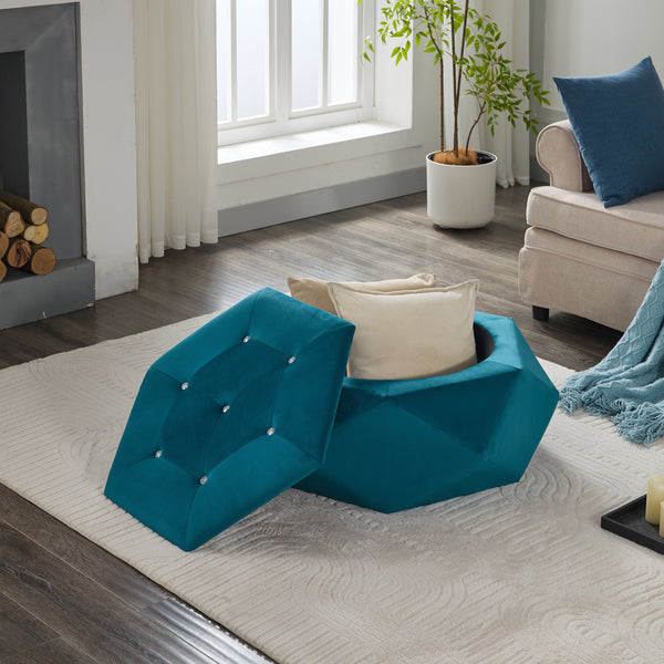 TARON Storage Ottoman