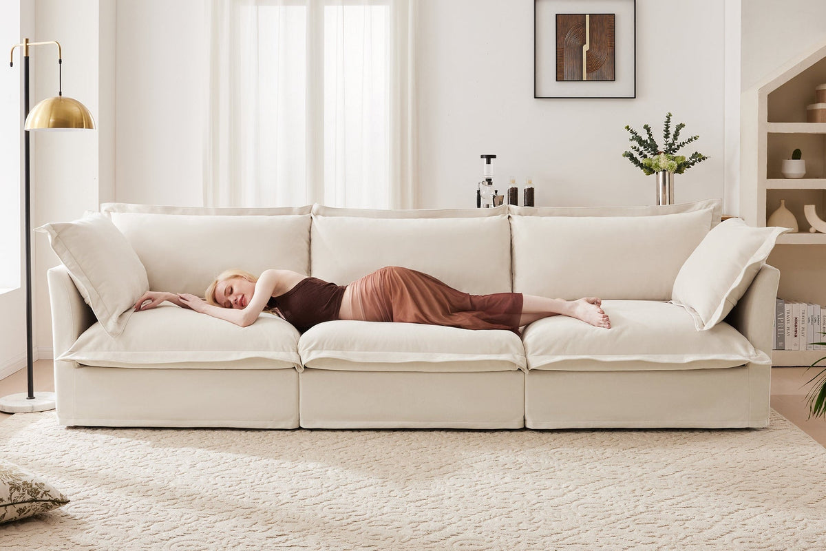 REVIX 120" 3-Seater Sofa
