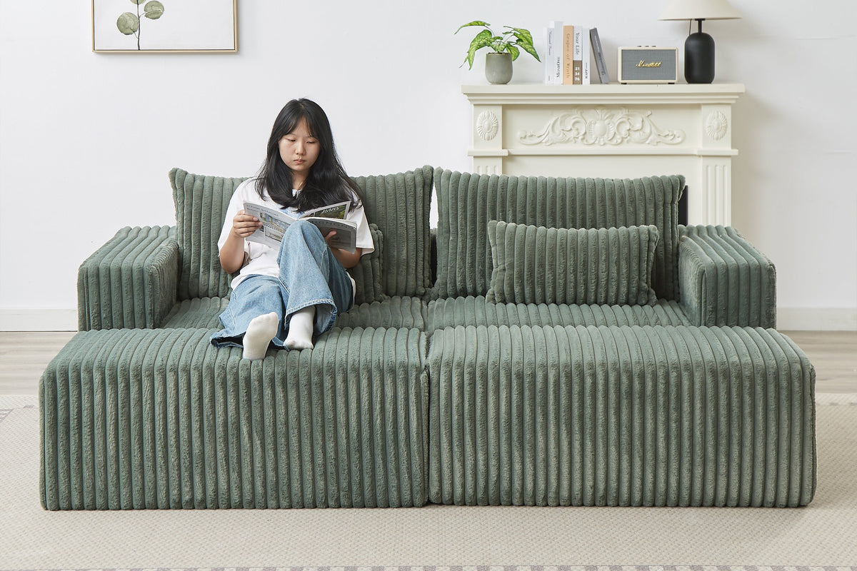 OPHELIA 87&quot; Oversized Sofa