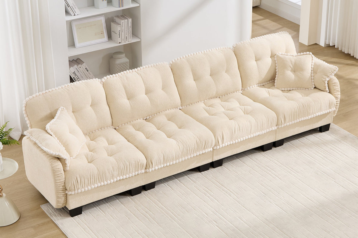SANDRA 131" 4-Seater Sofa
