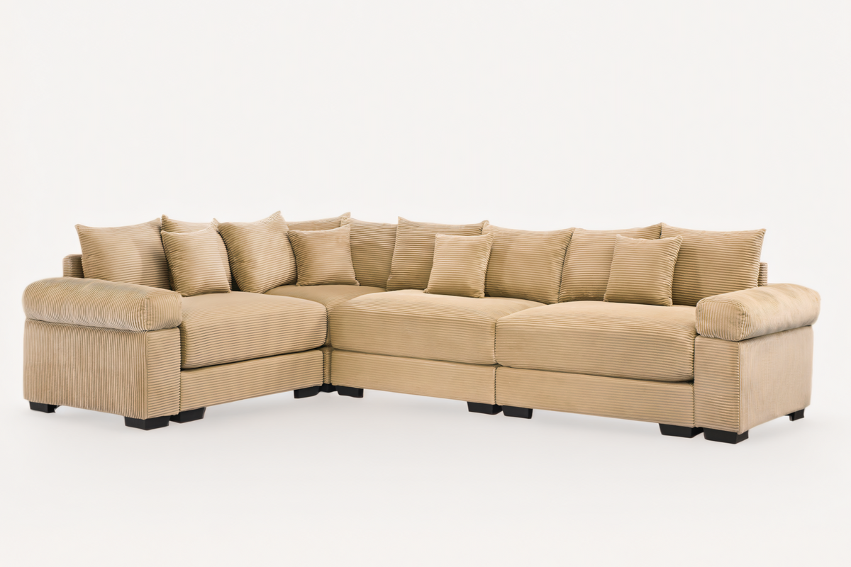 DESEO 196&quot; Sectional Sofa