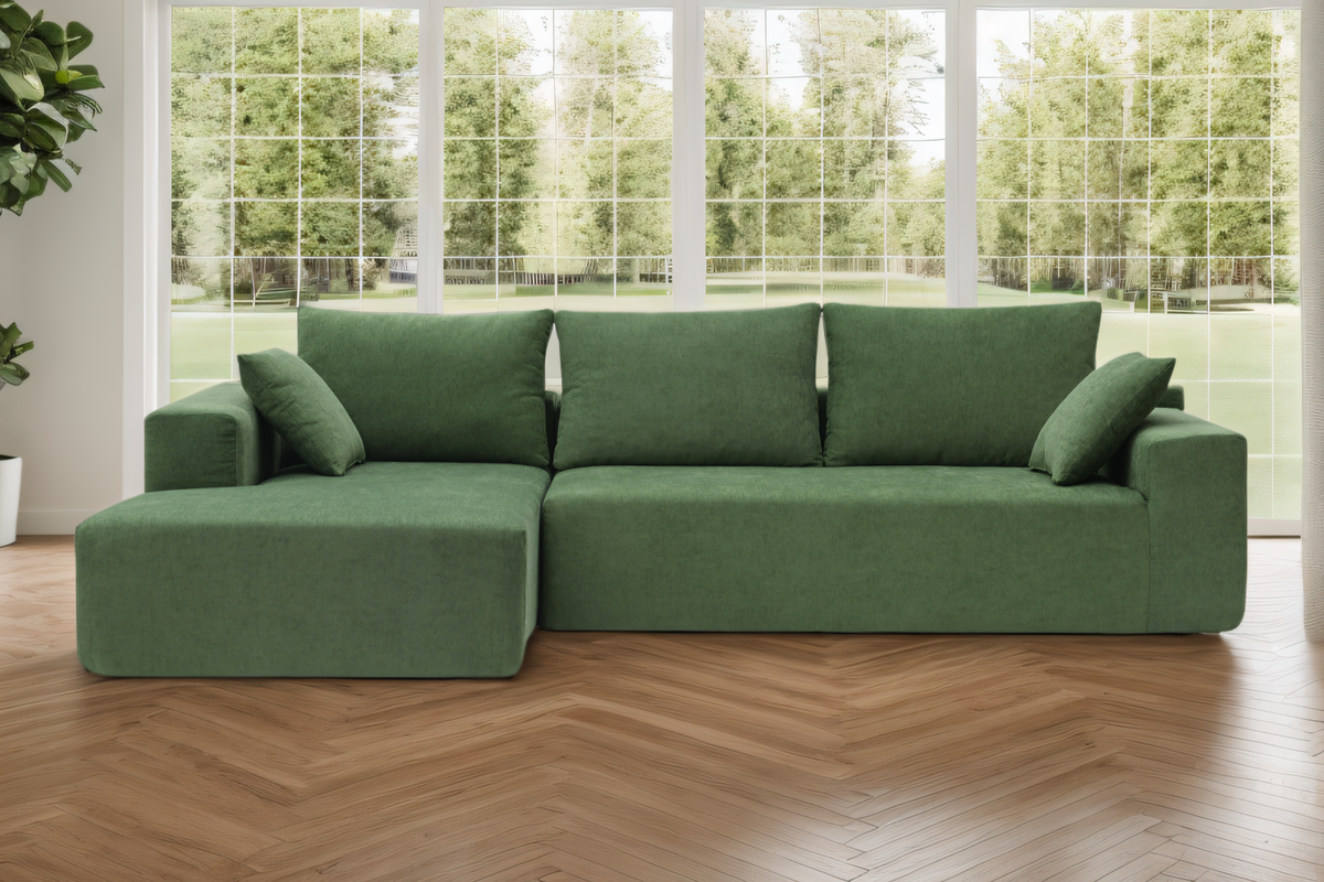 NOUVA 109&quot; Low Profile Sectional