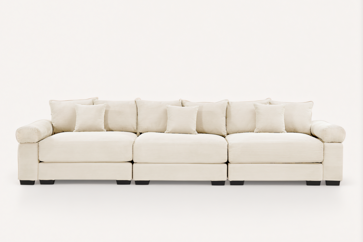 DESEO 130&quot; 3-Seater Sofa