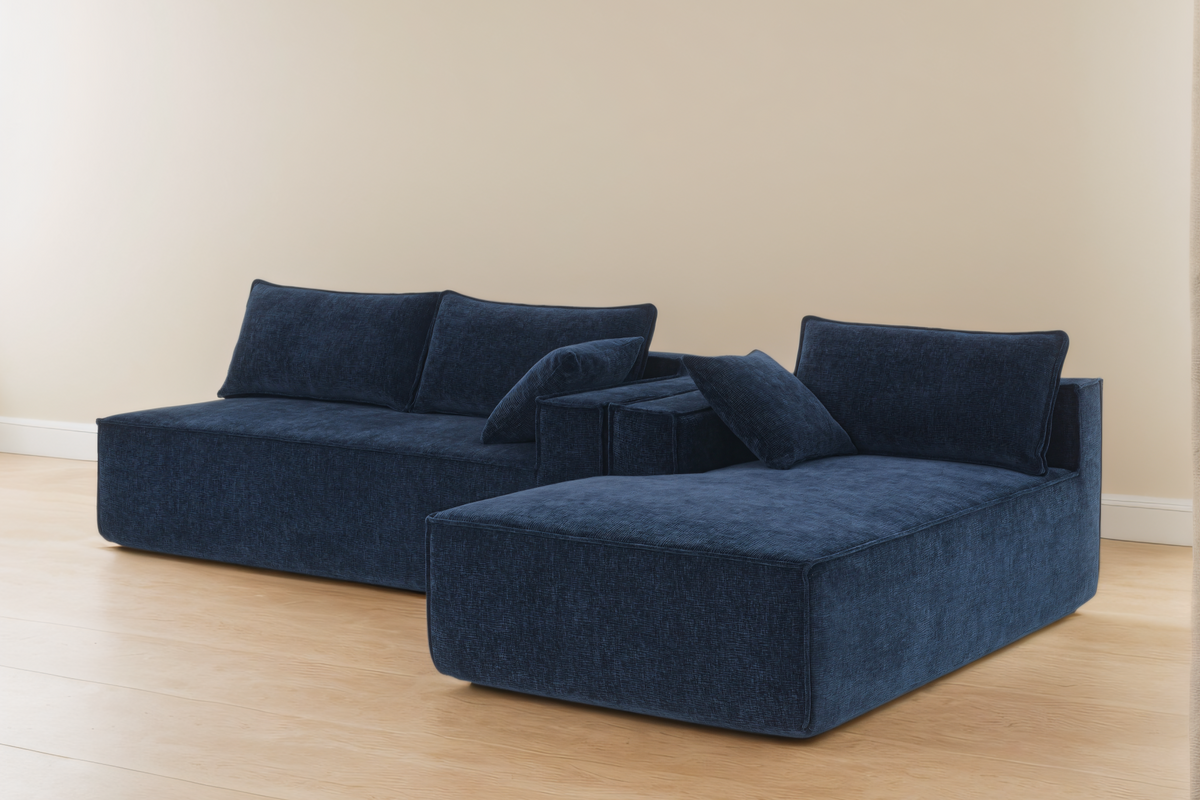 NOUVA 112&quot; Chenille Sectional