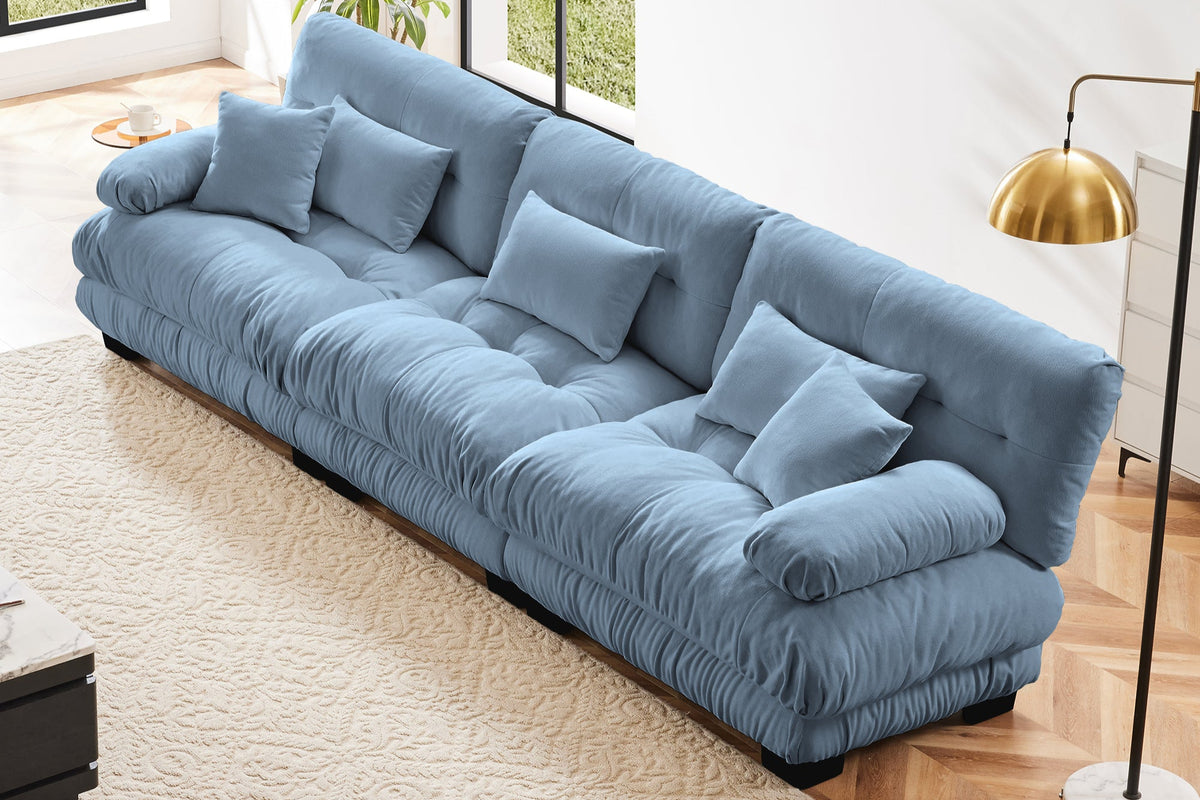 CLOUDIES 134&quot; 3 Seater Sofa