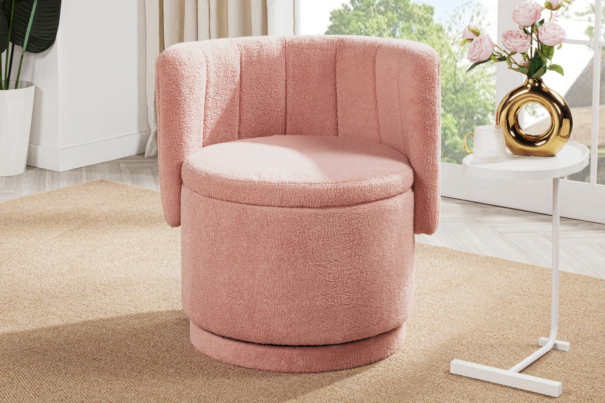 MELRO 28" Round Swivel Chair