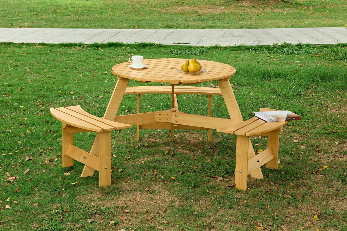 NOVIA 6 Seaters Outdoor Round Set