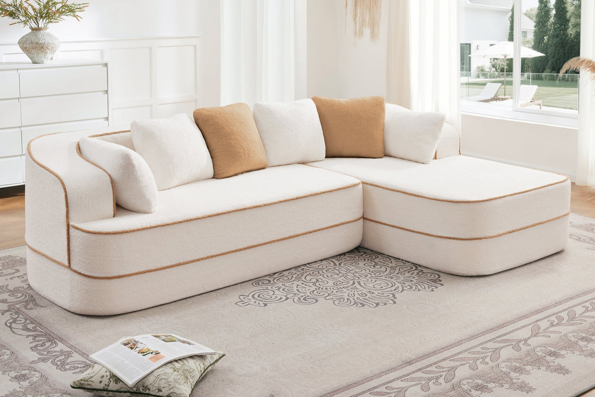 ELYSEE 106" 3-Seater Left Side Sofa