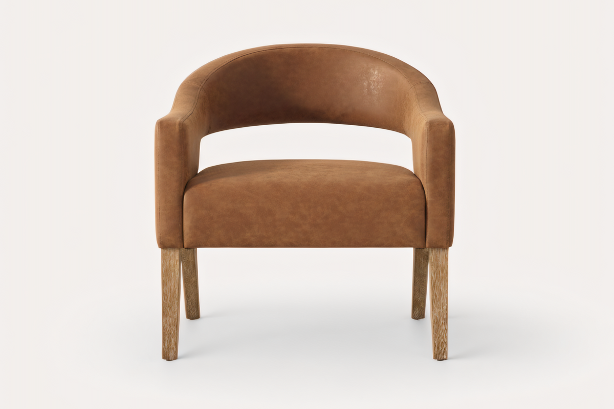 ALINO 25" Modern Barrel Chair