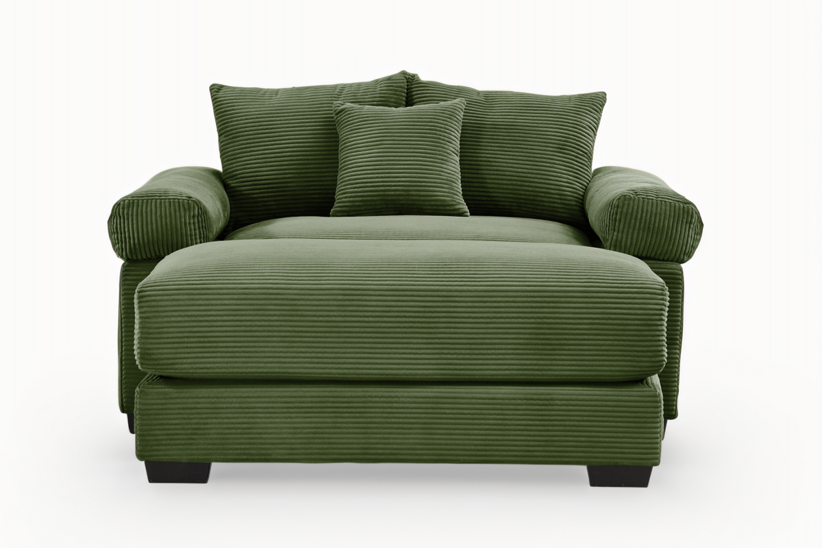 DESEO 54&quot; Sofa Chair with 1 Ottoman