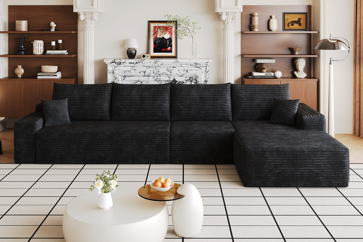 ORVITEX 135" Right Chaise Sofa