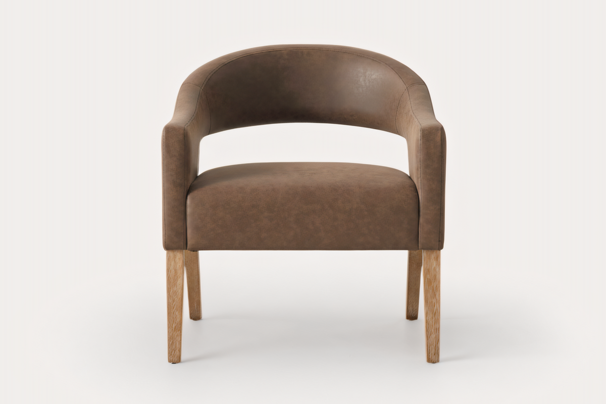 ALINO 25" Modern Barrel Chair