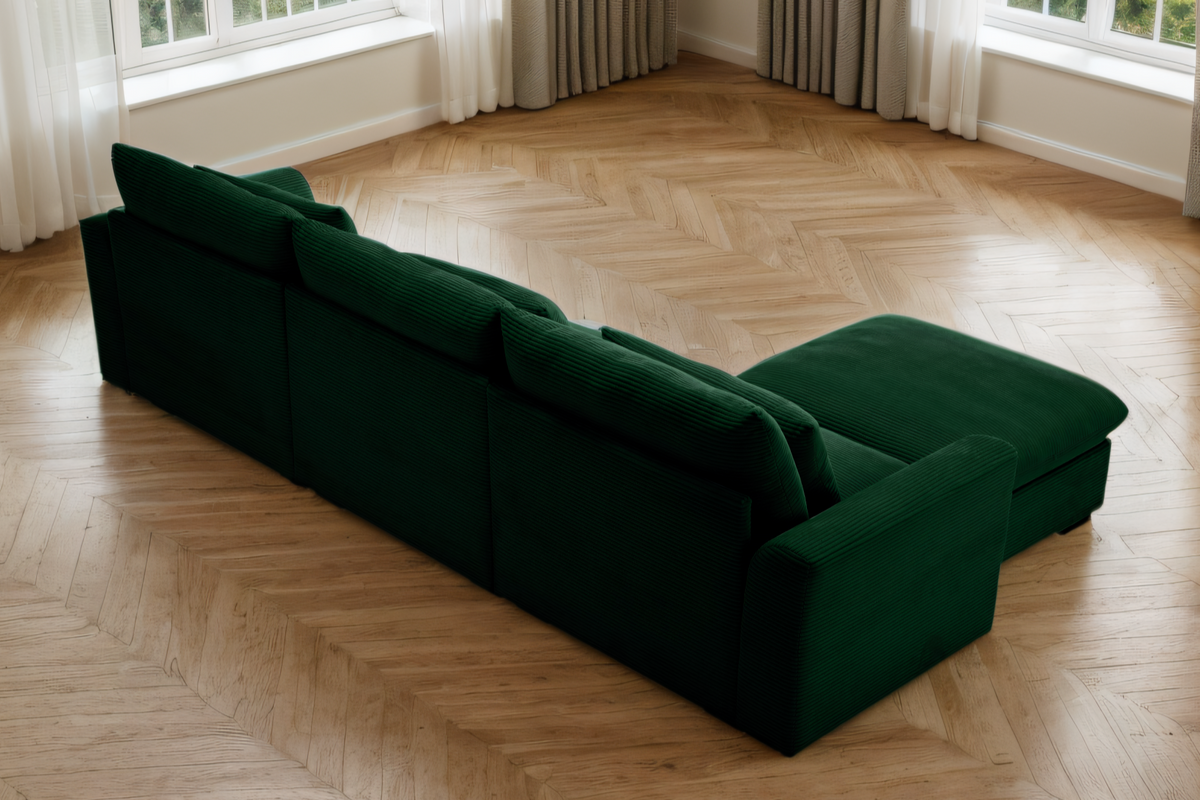 HARMONY 122&quot; 3 Seater Sofa with 1 ottomans