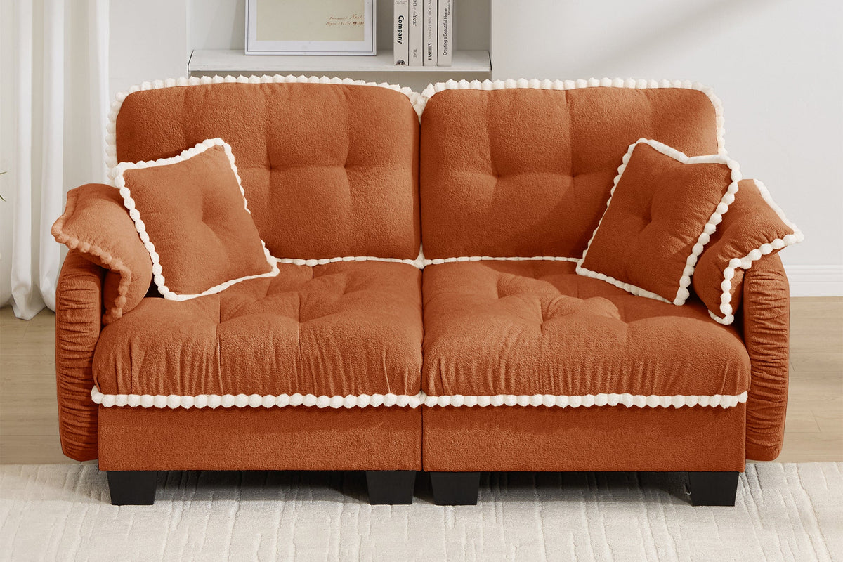 SANDRA 70" Loveseat Sofa