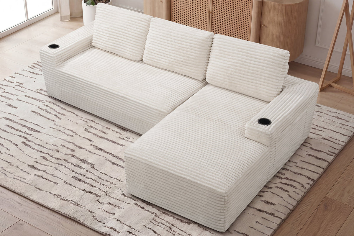 PENZARO 104" Right Chaise Sofa