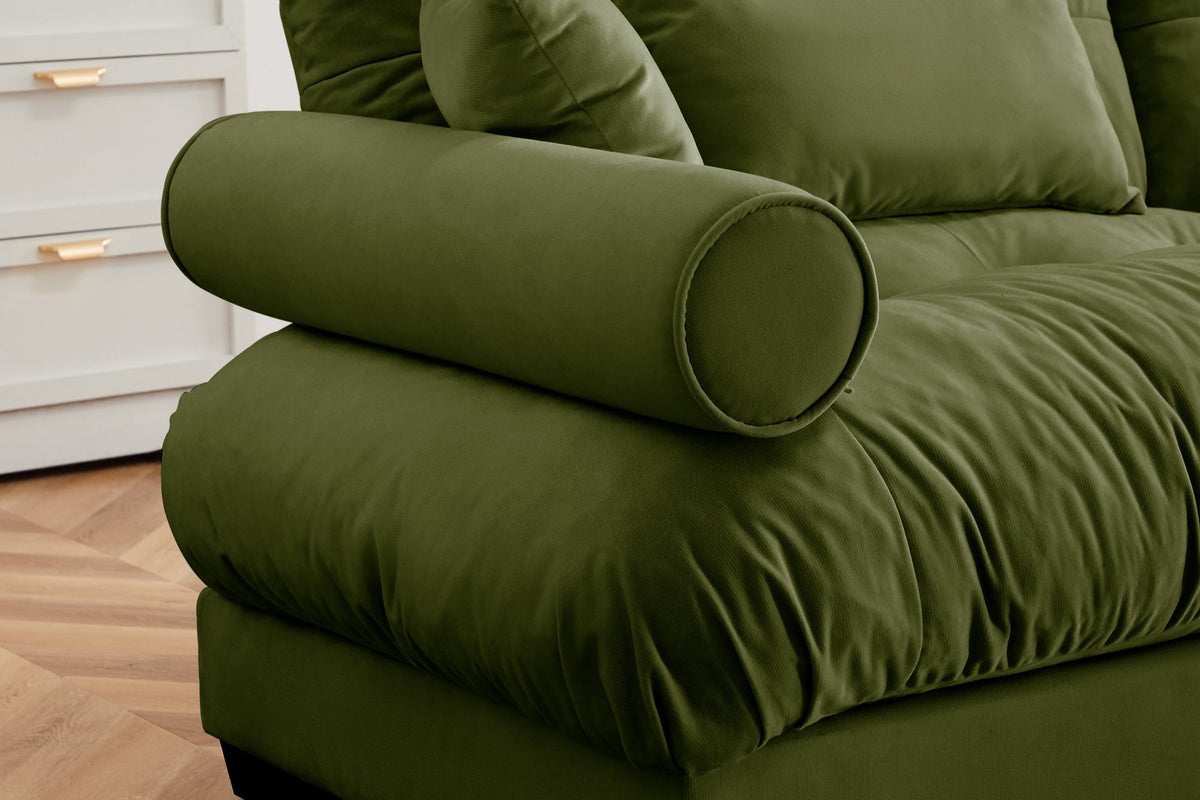 CLOUDIES 173&quot; 4 Seater Sofa with 2 Ottomans