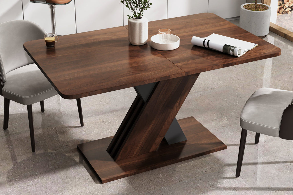 PERVIQO 34"-55" Extendable Round Dining Table