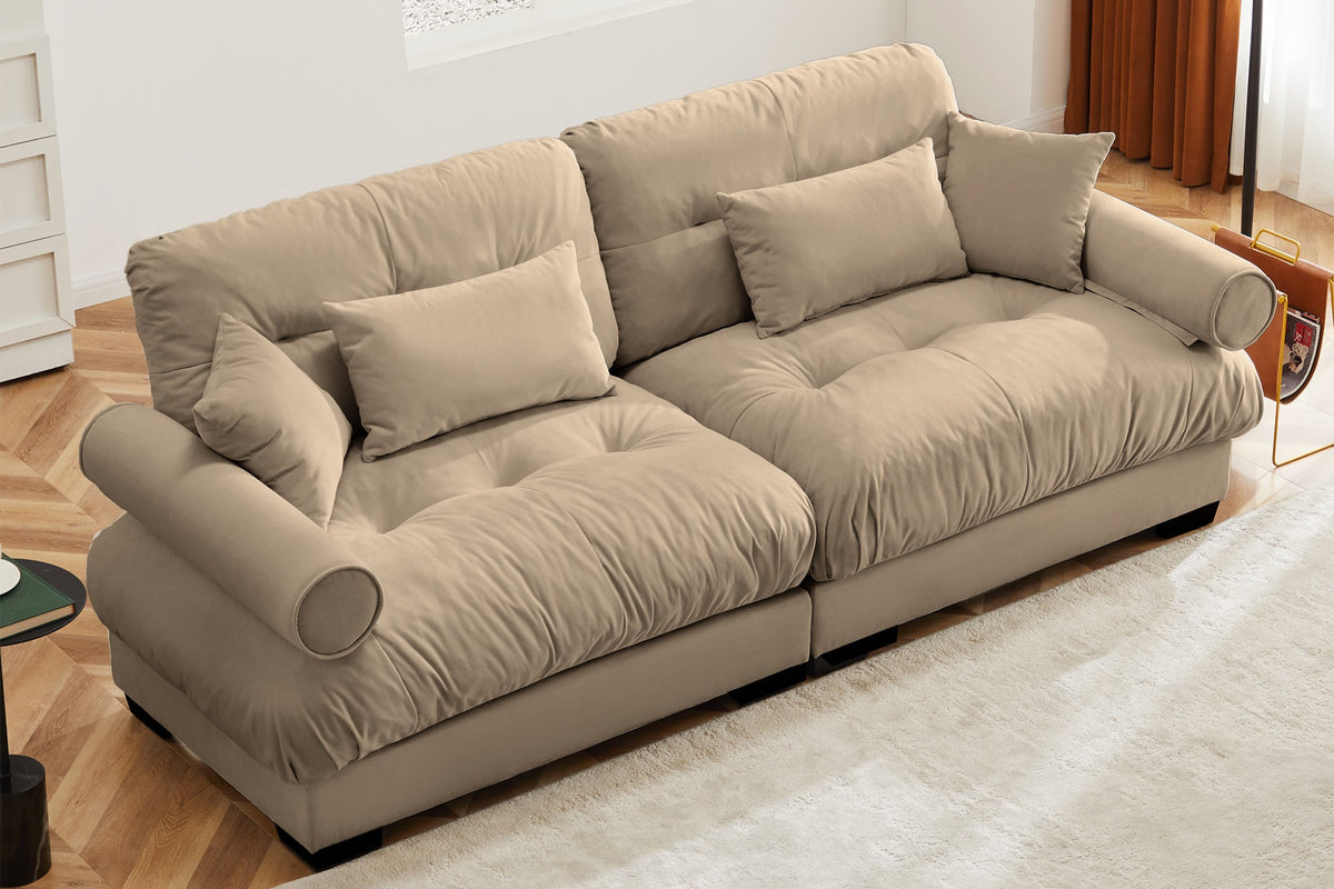CLOUDIES 94&quot; Loveseat