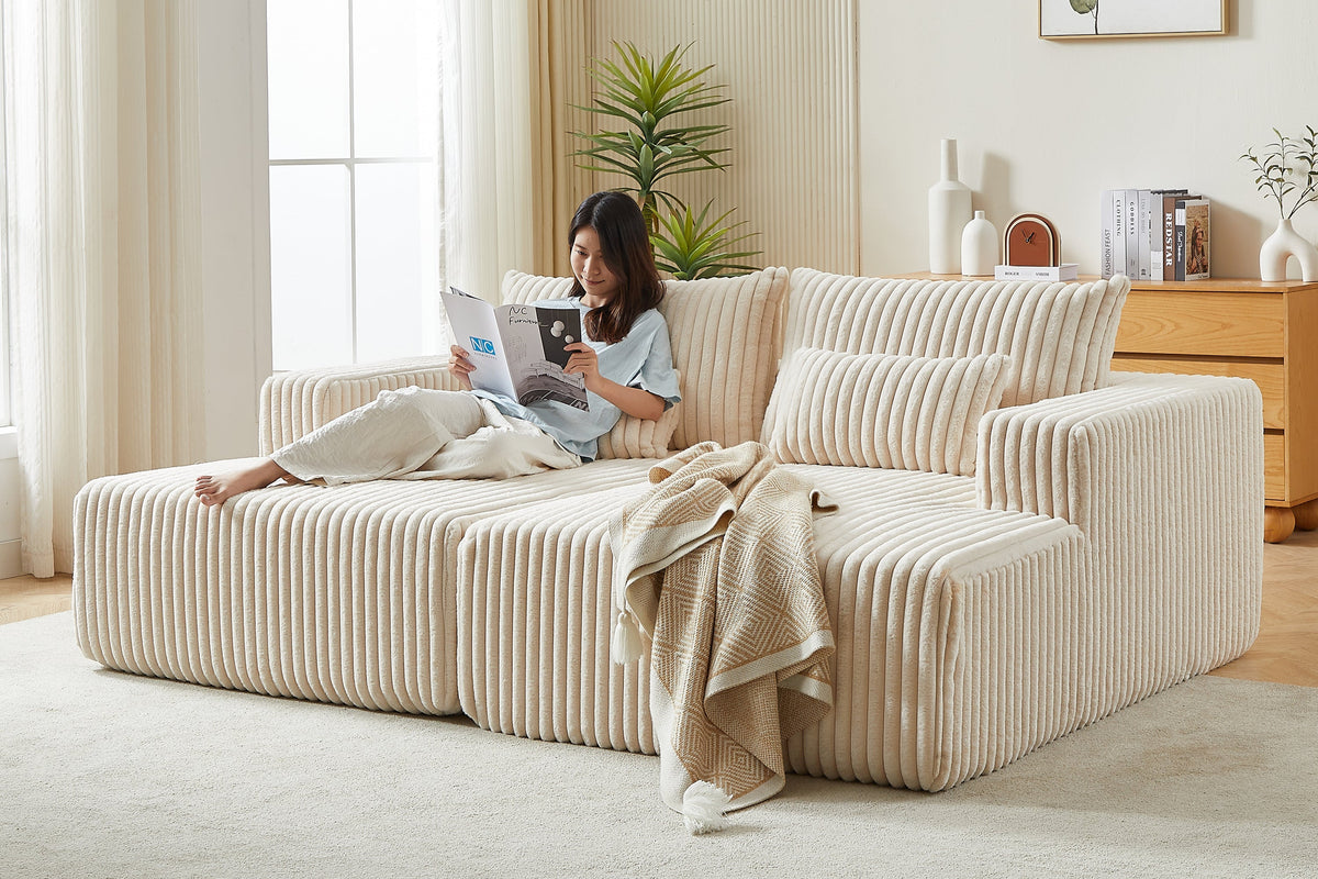 OPHELIA 87&quot; Oversized Sofa