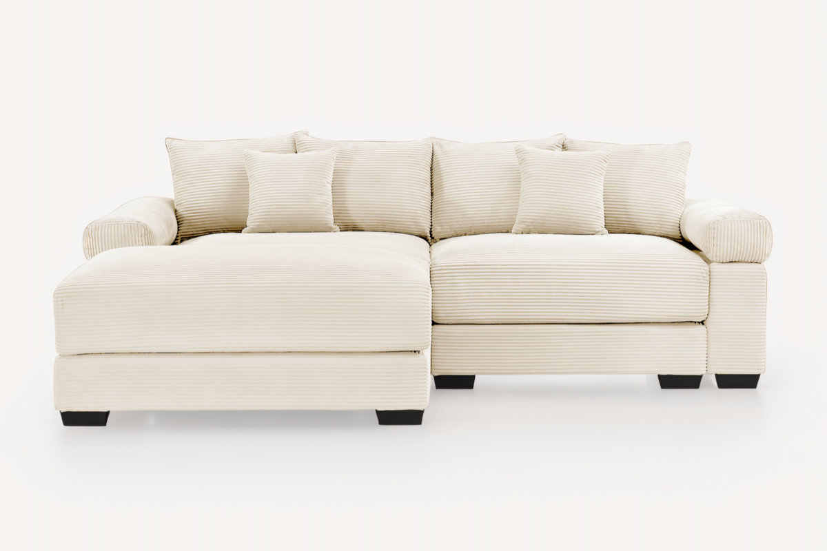 DESEO 92&quot; Loveseat with 1 Ottoman