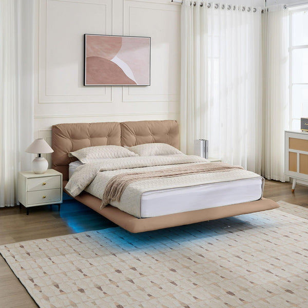 CAVEN Modern Floating Bed Frame