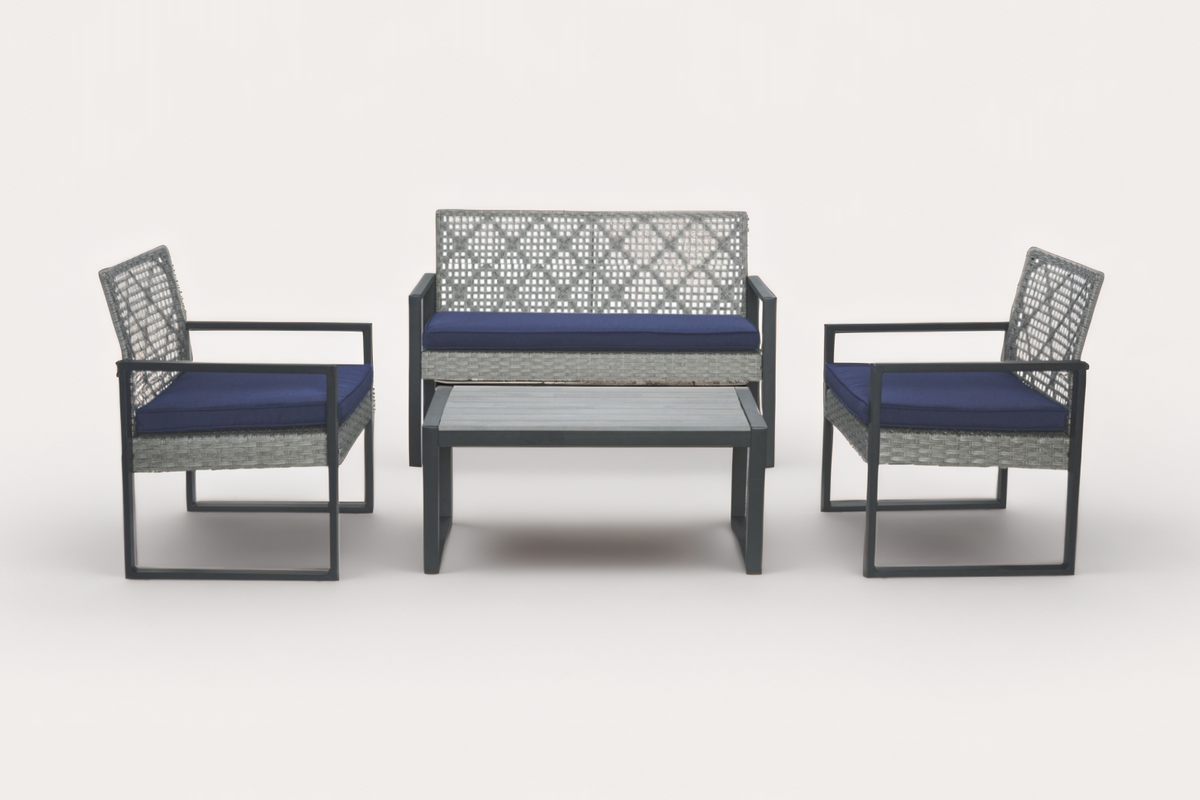 ARVEN Outdoor 4-Piece Patio Furniture Set