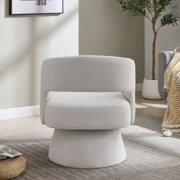 NOVELLE Velvet Swivel Chair