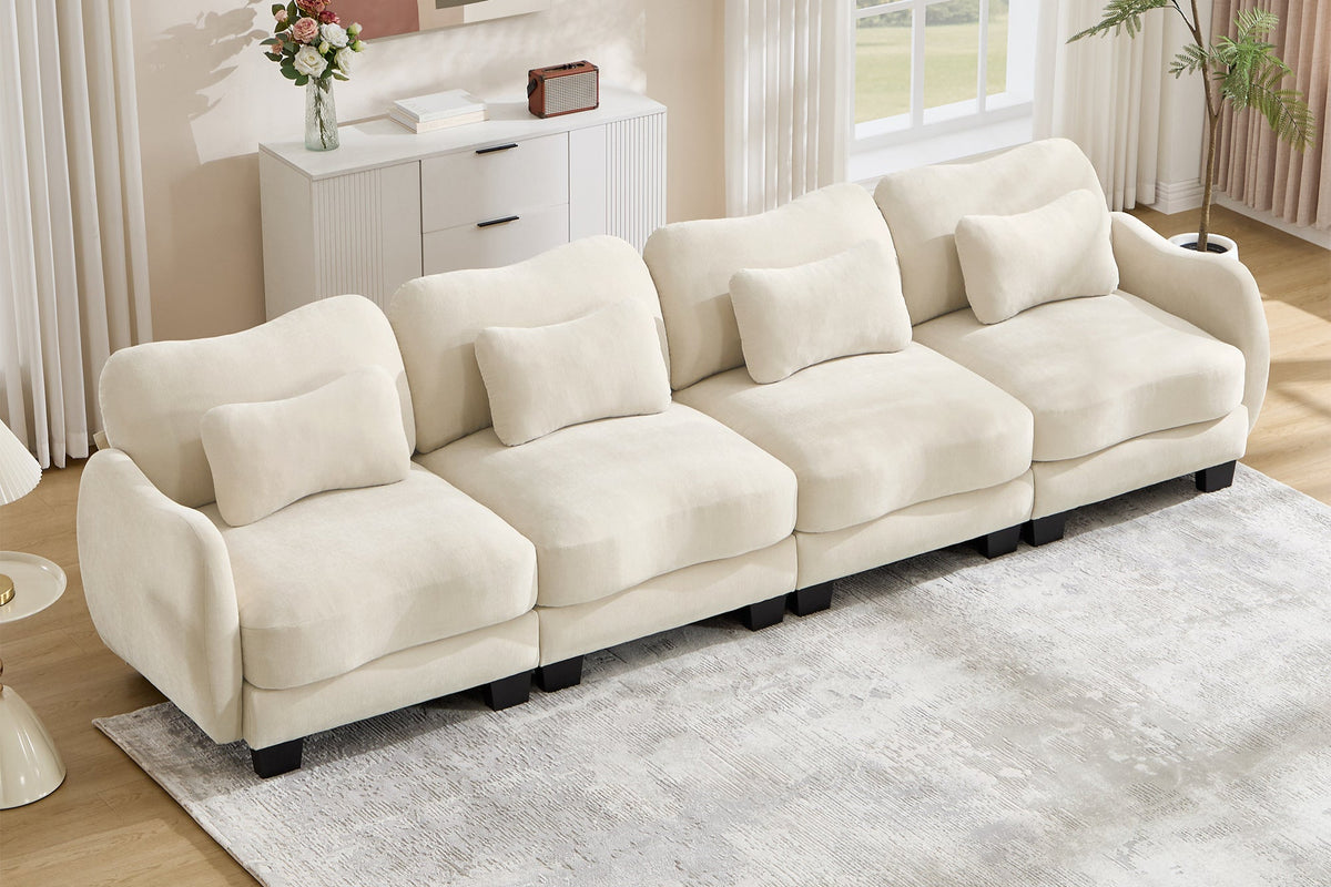 WAVE 131" 4-Seater Sofa