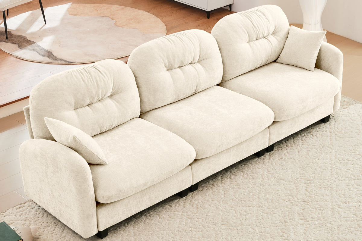 NUVIA 107&quot; 3 Seater Sofa