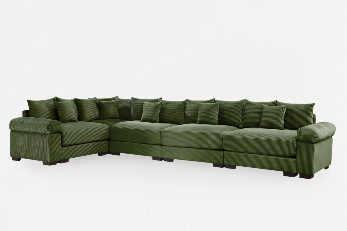 DESEO 233&quot; Sectional Sofa