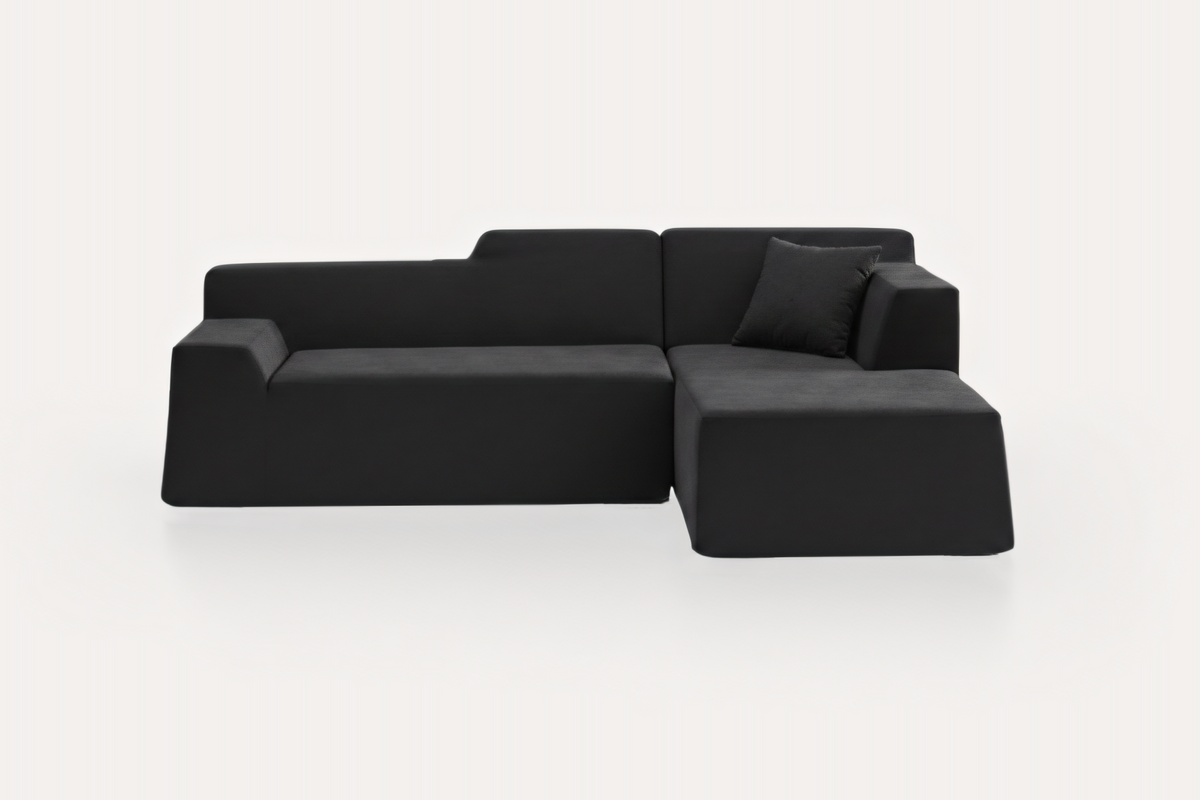 Livo 96" Corduroy Chaise Sofa
